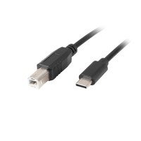 Кабел/преходник Lanberg USB-C (M) -> USB-B (M) 2.0 ferrite cable 3m